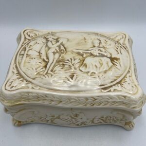Vintage Ceramic Trinket Box
